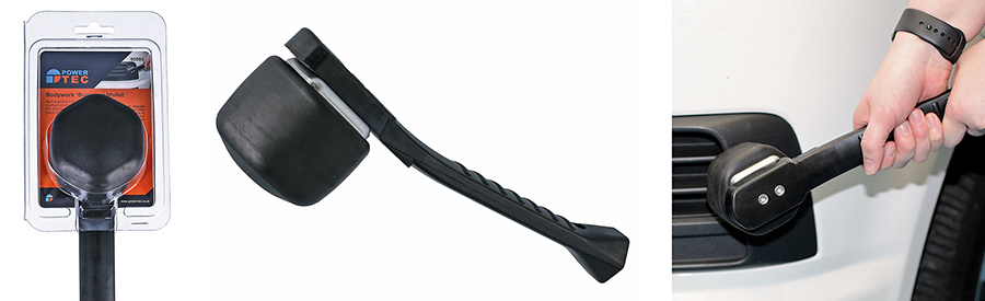 Versatile new bumping mallet from Power-TEC packs a punch but can also be used for trim fitting