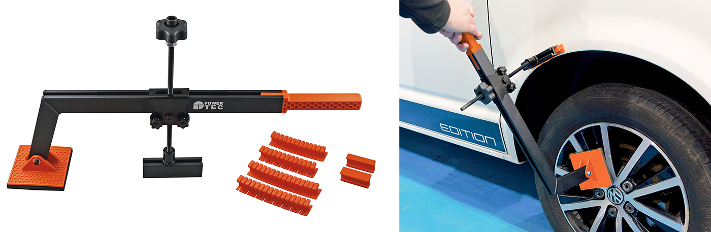 Precision pulling power: New PDR Lever Bar from Power-TEC delivers controlled dent removal