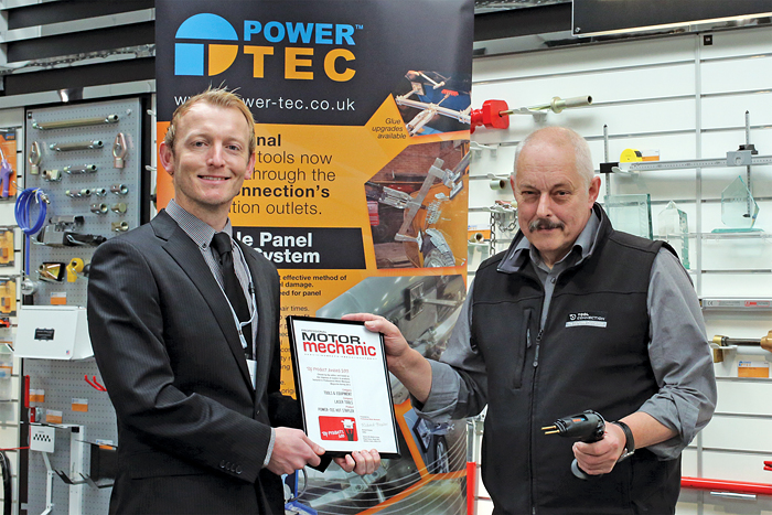 The Power-TEC hot stapler has been crowned a ‘Top Product’ award winner