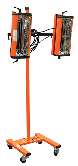 New 2kw Infrared Paint Dryer from Power-TEC