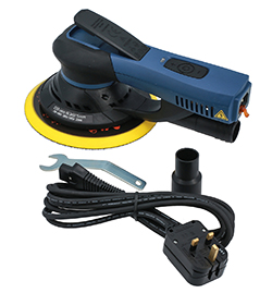 New from Power-TEC: a compact electric Dual-Action sander with advanced features