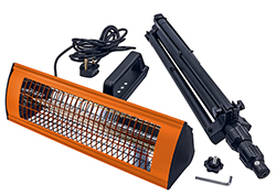 Compact infra-red paint drying lamp speeds up spot repairs