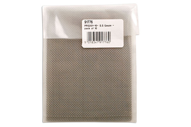 Laser Tools 91776 Stainless Steel Mesh Gauze 10pc