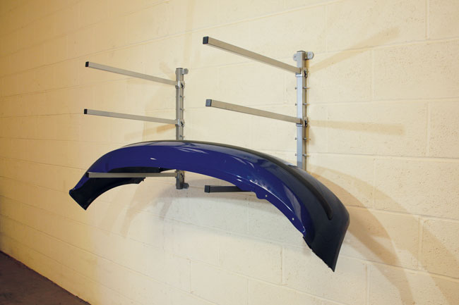 Power-TEC 92321 Folding Bumper Rack - Wall Mounted