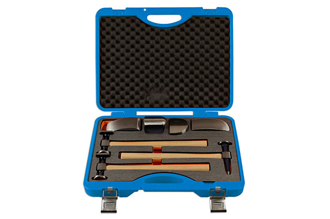 Laser Tools 92437 Body Hammer And Dolly Set 7pc