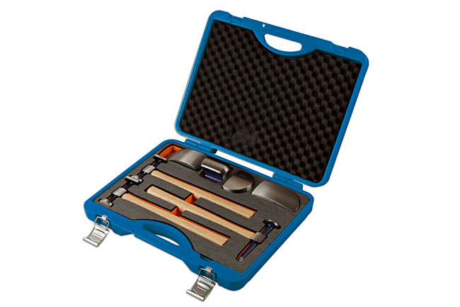 Laser Tools 92437 Body Hammer And Dolly Set 7pc