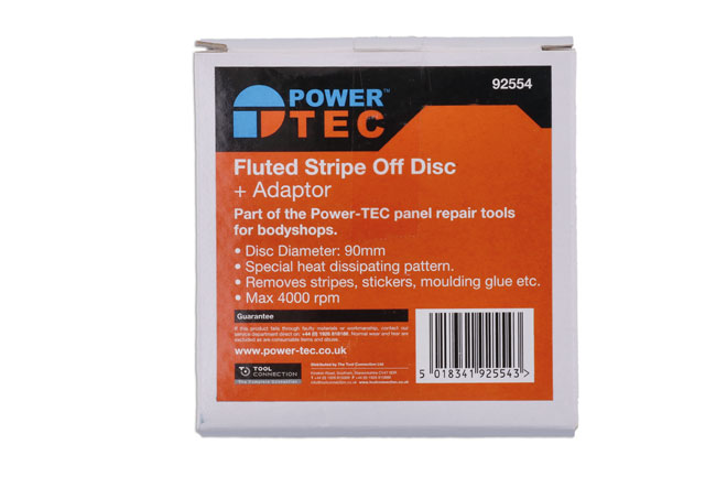 Laser Tools 92554 Fluted Stripe Off Disc