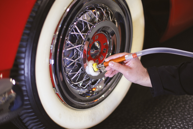 Power-TEC 92594 Pneumatic Detail Polishing Tool Kit & Tungsten Burr Set