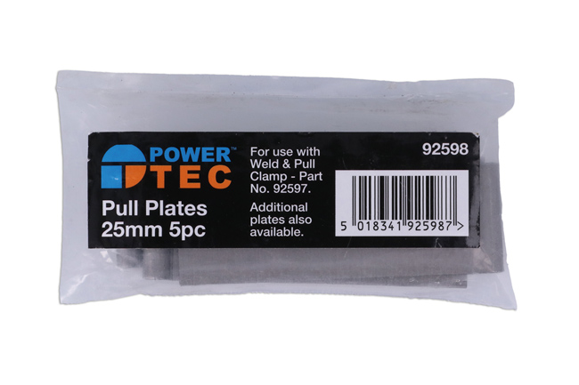 Laser Tools 92598 Pull Plate 25mm 5pc