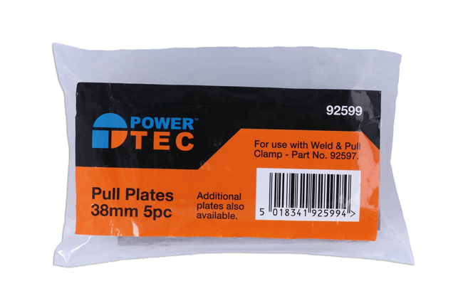 Laser Tools 92599 Pull Plate 38mm 5pc