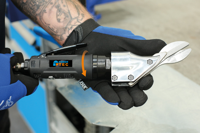 Power-TEC 92717 In-Line Pneumatic Air Scissors