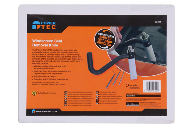 Power-TEC 92722 Windscreen Seal Removal Knife