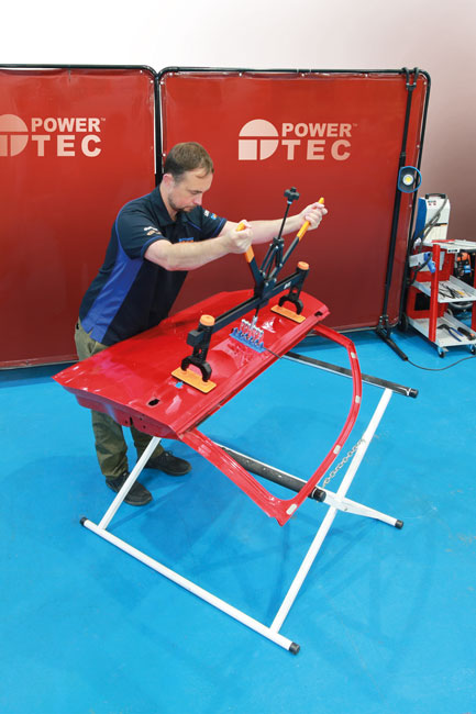 Power-TEC 92728 Mega 2 Arm Puller - 900mm with Multi-Hooks