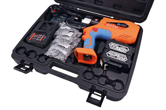 Power-TEC 92743 Self-Piercing Rivet Gun Kit - Cordless