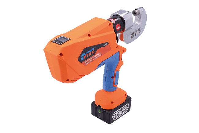 Power-TEC 92743 Self-Piercing Rivet Gun Kit - Cordless