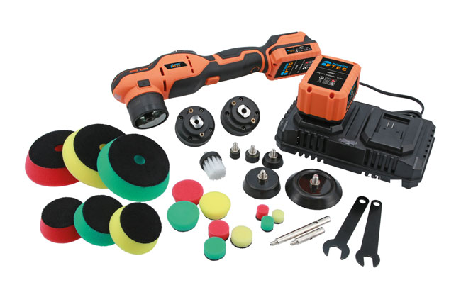 92750 Multi-Head Cordless Polisher Kit - 12V