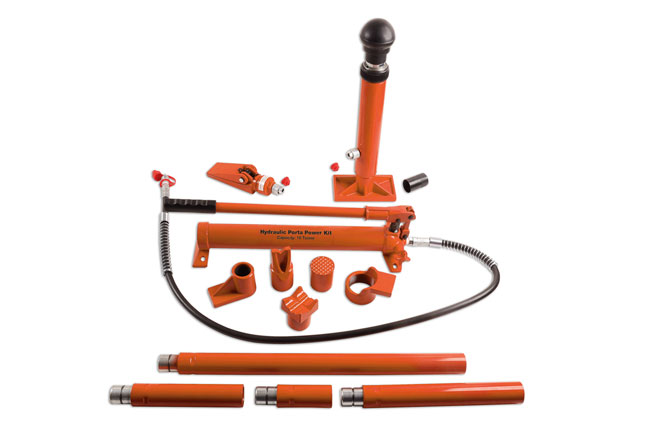 Power-TEC 92759 Hydraulic Porta Power Kit - 10 Tonne