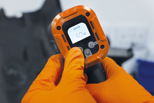 Power-TEC 92769 Mains Powered Hot Stapler Kit with Assorted Staples - 240V